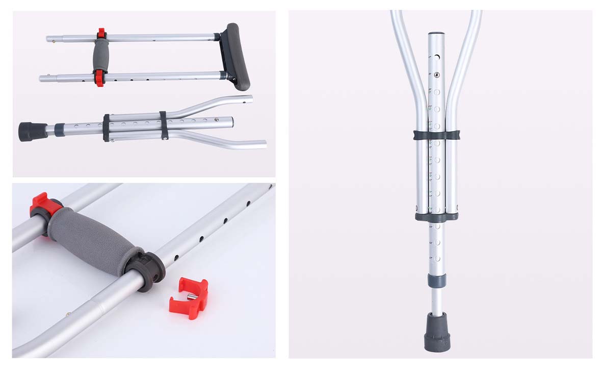 Axillary crutches 