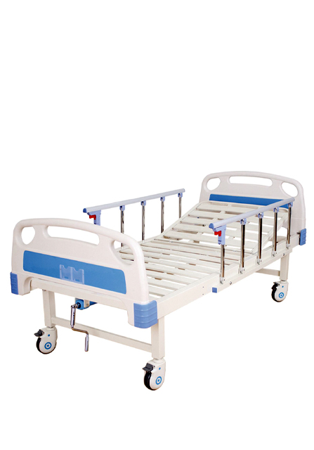 manual single crank bed